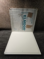 Elmdor 24 in. x 24 in. Metal Wall Ceiling Access Panel Perfect Decor Galvanized