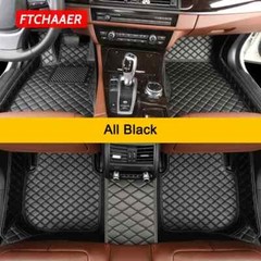 FTCHAAER Custom Car Floor Mats For Toyota Prius 2th 3th W2 W3 Auto Carpets