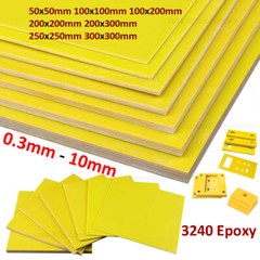 Glass Fibre Sheet Plate 3240 Epoxy 0.3mm-10mm Thick Fibreglass Plate 50mm-300mm