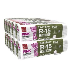 Owens Corning 678 SQFT 10 bags of R15 Kraft Faced 15 x 93 Fiberglass Fits 2X4