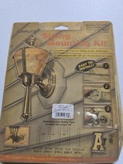 Arlington Siding Mounting Kit For Flap Surface 8161-1 White NEW SEALED