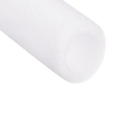 Pack of 2,Foam Tube Sponge Protective Sleeve Heat 20x30mm/0.8″ ID 1.2″ OD White