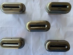 ONITY ADVANCE CARD READER Antique Brass FOR GUEST ROOM DOORS 5 PACK Used