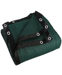 90% Green Colored Shade Cloth 8 ft X 12 ft, Heavy Duty Durable Mesh Tarp | Ga…