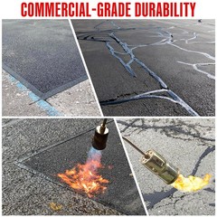 Asphalt Tape Crack Filler for Driveway Repair, 2 Inch x 50FT 1 Pack | 3mm Thi…