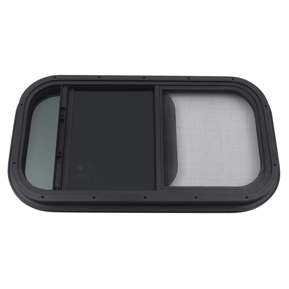 RV Window 12×22 Vertical Sliding with Screen for Camper Trailer