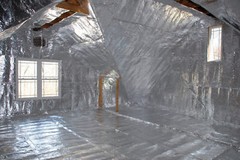 1000 sqft 4ft x 250ft Reflective Foam 1/8 inch SOLID Insulation Barrier Vapor Ba