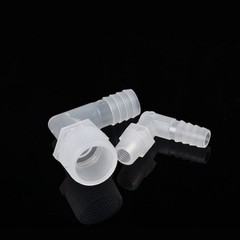 90 Degree Elbow External Thread Tube Hose Pipe Plastic Tube Connector 6.4~19.5mm
