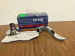 NOS! EZSET BRIGHT CHROME DUMMY LEVER BP-515TZ-RY-US26-RH