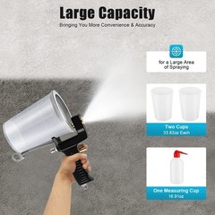 SALE Gel Coat Spray Gun Gelcoat Dump Resin handheld Sprayer W/ Spray Nozzles/Cup