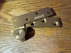 Rixson 180 Satin Brass 3/4″ Offset Top Pivot Hinge