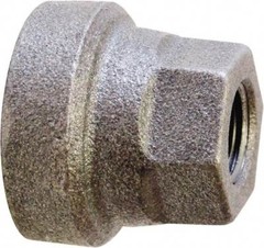 2 x 1-1/2″ Class 125 Cast Iron Black Pipe Reducing Coupling FPT Connection