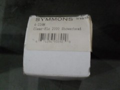 Symmons 4-226M Clear-Flo 2000 Shower head Chrome