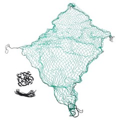 Green Nylon Cargo Net for Ute Bed Securing 1Pack 86.46X58.95in