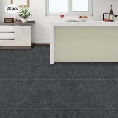 20 Pcs Square Carpet, Peel and Stick Floor Carpet, Self-Adhesive Carpet