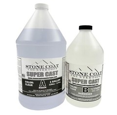 Thick Pour Super Cast 1.5 Gallon Epoxy Resin Kit (Stone Coat Countertops)