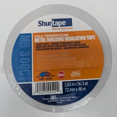 Shurtape MB 300CT Cold Weather Metal Building Insulation Tape 3in x 150ft 2 Pack