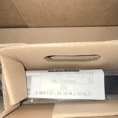 New!! SARGENT 8816 Rim Exit Device Fire Rated Satin Silver RR only 1 in this box