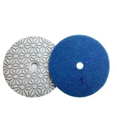 4″ 3 Step Diamond Polishing Pads Granite Marble Stone Wet Dry