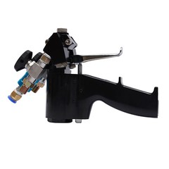 P2 PU Foam Spray Gun Polyurethane P2 Air Purge Spray Gun Self-cleaning Black