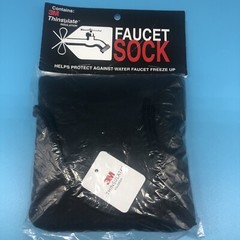 Custom Products 3M Thinsulate Outdoor Wall Faucet Sock Cover, Small, new
