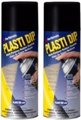 Versatile Multi-Surface Rubber Coating Spray – 2 Pack, 11oz Black Matte Finish