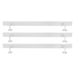 3.05M Stainless Stair Rail 101×9.8cm – Baking Paint Rectangle, Wall Mount