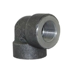 1-1/2″ Class 9000Threaded NPT 90 Degree Elbow A105 Forged Steel Fitting B16.11