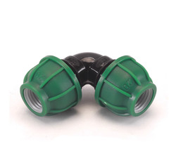 MDPE Compression Fittings Water Pipe Connector Straight Elbow Tee Valve 20-63mm