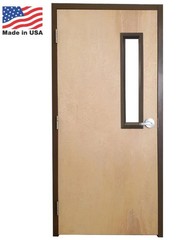 Commercial Birch Wood Door Interior BRAND NEW 36″x84″ (3’0x7’0) RH
