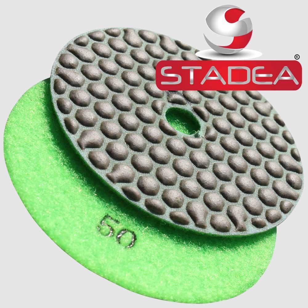 4″ DIAMOND POLISHING PAD DRY Grit 50 for Variable Speed Grinder Polisher Granite