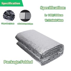 24″x 10 Ft Reflective Window Insulation,Rv Insulation for Keep Heat, Double R…