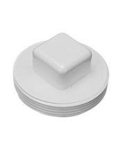 NDS 3” PVC Sewer Clean Out Plug, Male Thread, #LP1153