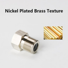 1/2″3/4″1″BSP Male/Female Check Valves Coupling Nickel Brass Adapter