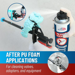 Spray Foam Gun cleaner 12×16.9 fl. oz Insulation Polyurethane Sealant Remover