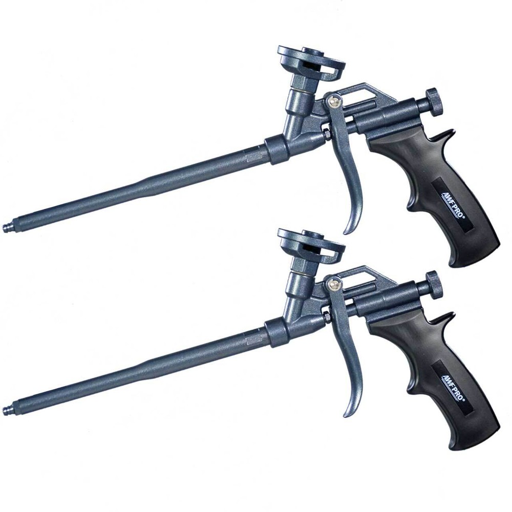 AWF PRO Spray Foam Gun, PTFE Non Stick Coated Gun, 2 Pack