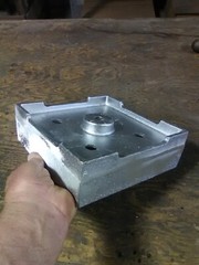 Post Base, Anchored 8×8 Heavy Cast Aluminum, Contractor Pack of 5 MADE IN USA