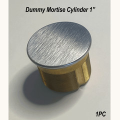 LSDA – Commercial 1” Dummy Mortise Cylinder-Stainless Steel-D100 26D-D10026D