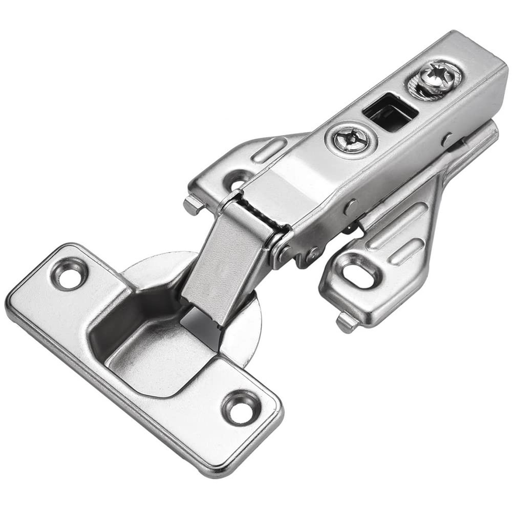 2pcs Clip On Face Frame Soft Close Cabinet Hinges Full Overlay Concealed Kitc…