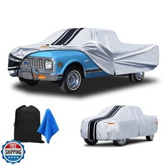 [2025 Upgrade] Heavy Duty Truck Cover Waterproof All Weather. Full Outdoor Pi
