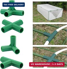 Fitting 16MM Stable Support Greenhouse Frame Building Connector | 16PCS 16MM 4 T