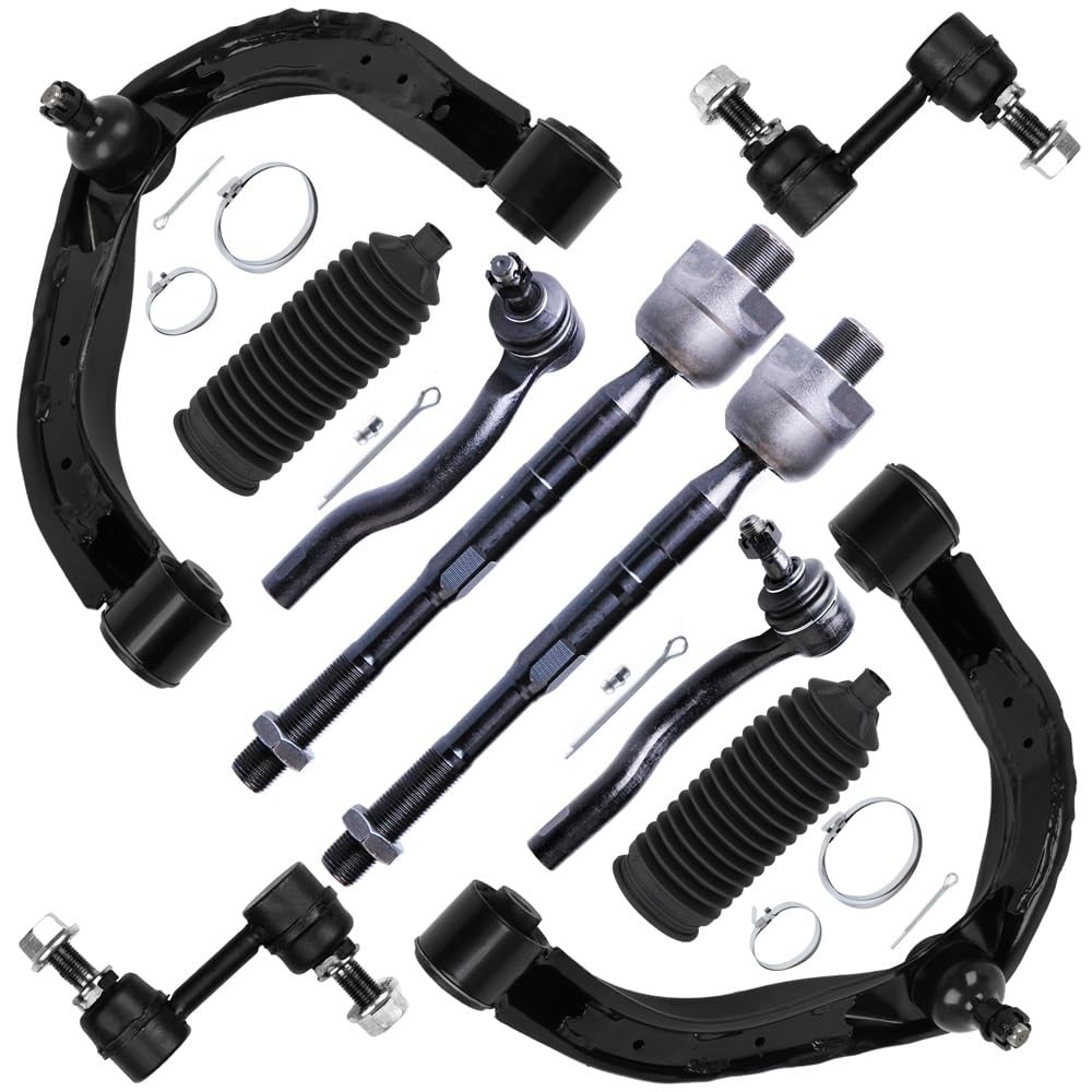 10PCS Suspension Control Arm Ball Joint Tie Rod Sway Link 04-15 Nissan Infiniti