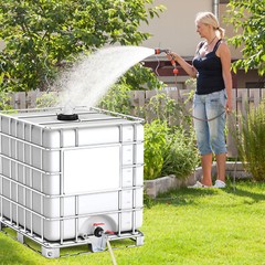 IBC Tote Tank Cover with Filter Tank Cap Ton Barrel Filter Lid Cover
