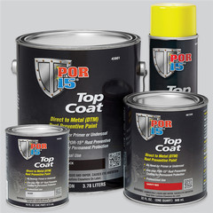 POF.46118 POR-15 INC 46118 Top Coat DTM Paint, 15 oz Aerosol Can, Safety Red, L