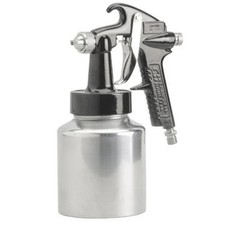 Spray Gun General Purpose Versatile Sealed New Campbell Hausfeld DH4200 1-qt.
