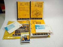 Liebherr A314 Litronic Excavator Type 635 Owners Manual Spare Parts List 2002