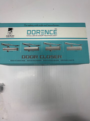 (QTY 5) Dorence DI 100S Standard Silver Spring Hydraulic Auto Door Closer