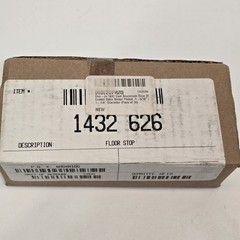 10 pcs DON-JO 1432 626 Cast Aluminum Door Stopper Coated Satin Nickel Plated.
