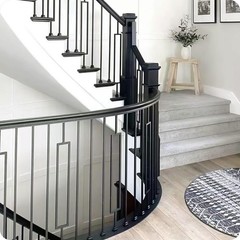 12Pack Wrought Iron Balusters 44 Inches Deck Balusters Combine 1/2 Square Plain