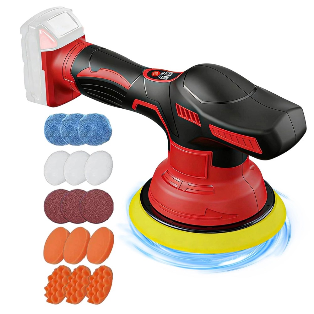 Cordless Buffer Polisher Kit For Milwaukee 18V LI-ION Battery (Battery Not In…